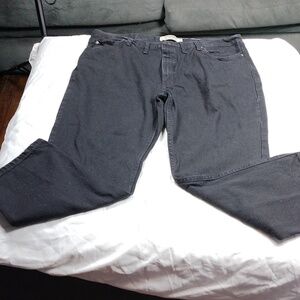 Wrangler Authentics men's black denim jeans size 44x 28